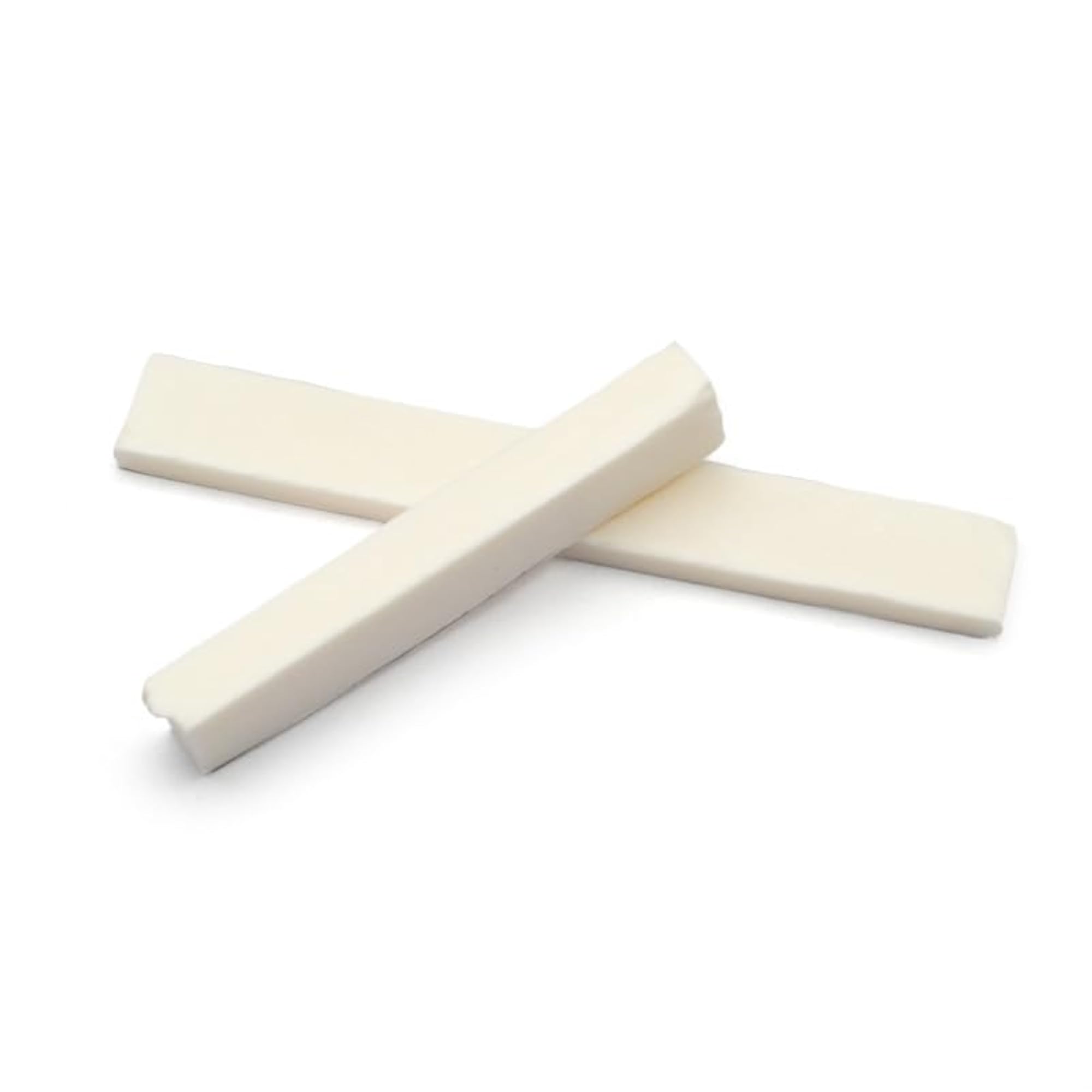 6Pcs Blank Bone Guitar Nut and Bridge Saddle Set